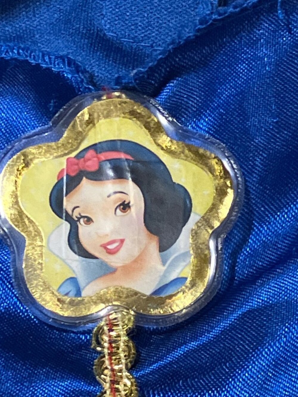 Disney Snow White Kids Costume Size 4-6X Blue/White Dress For Little Princesses - Picture 3 of 7